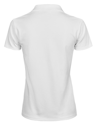T-1409-Womens Luxury Stretch V-Neck Polo